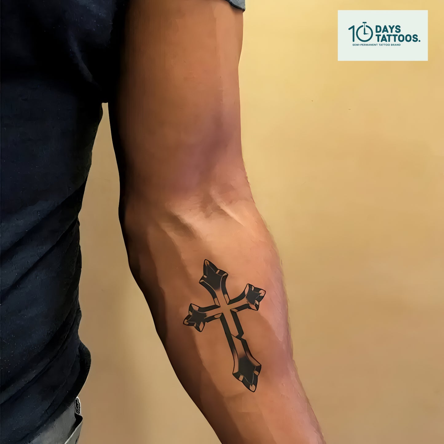 ✨ Le tatouage semi-permanent «La Croix d’Acier»
