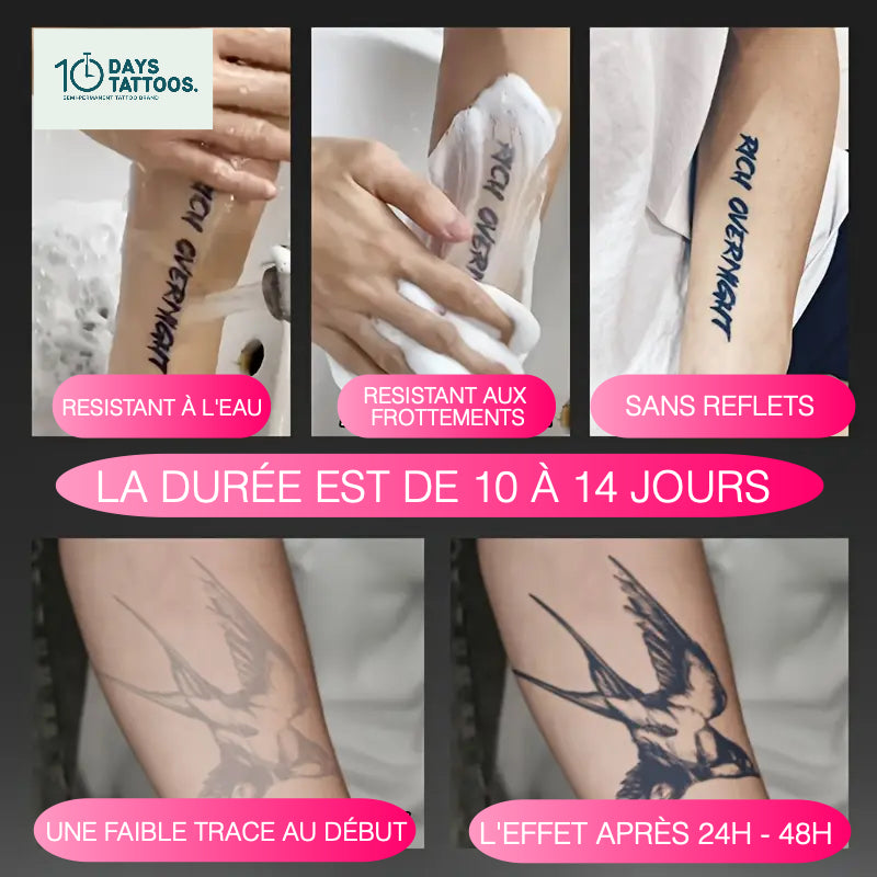 Tatouage Semi-Permanent « Koi Ōni Fusion » – Style Réalisme Noir