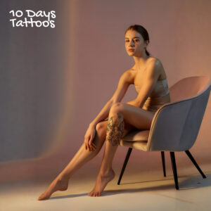 Rose L'Amour - Tatouage semi-permanent 7-14 jours