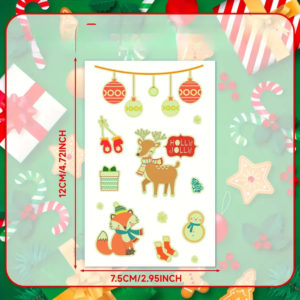 tatouages temporaires décoratifs lumineux glow cadeaux noël idée originale femme