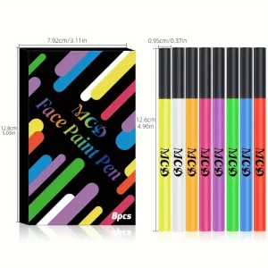 maquillage festival couleurs mixées look coloré effet waouh eyeliner waterproof visage yeux