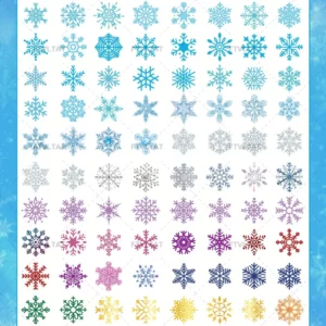 tatouage temporaire flocon effet bijou Noël DIY chic femme animation fête
