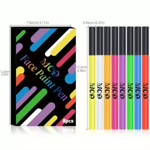 maquillage festival couleurs mixées look coloré effet waouh eyeliner waterproof visage yeux