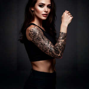 Detail tatouage Dragon Sleeve LAscension ternelle - - Tattoo: Dragon - Style: Irezumi avec - Style japonais authentique